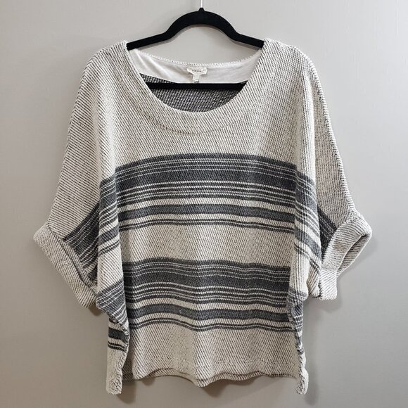 Joie Soft Ethen Ponch Oversize Batwing Boho Knit Top Sz XS - Picture 2 of 7